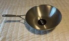 Demeyere Industry 5 Flat Bottom Wok, 12 Inch, 18/10 Stainless Steel New. Price: $150.00.