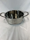 Cuisinart MBS7116-20S Stainless Steel 8 Pasta Strainer/steamer W/handles Nice Used. Price: $29.95.