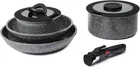 Rossetto 7PCS Pots And Pans Non Stick From France, Ceramic Cookware With New. Price: $79.78.