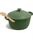 Nwt Perfect Pot 2.0 By Our Place Sage 5.5 Qt With Wooden Spoon New. Price: $94.99.