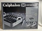 Calphalon Classic Hard-anodized 16X13 Roasting Pan With Charcoal Gray. New. Price: $89.99.