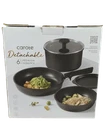 Carote Detachable 6 Piece Premium Nonstick Pans For The Kitchen (black) New. Price: $29.99.