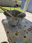 Xxl 32'' Carnitas Cazo Stainless Steel Caso Pot Pan Wok Gas Stove Burner Cook New. Price: $150.00.