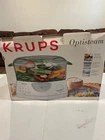 Krups Optisteam Model 649 13 Cup Food Steamer White - New Open Box. Price: $50.00.