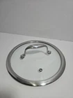 Hexclad 8 Inch Pan Lid Hybrid Cookware Tempered Glass Replacement Used. Price: $19.99.