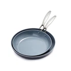 Greenpan Valencia Pro Hard Anodized Healthy Ceramic Nonstick 10" And 12" Fryi... New. Price: $168.72.