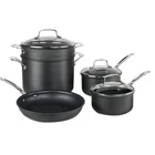 New Box Cuisinart Chef's Classic Non Stick Hard Anodized 8 Pc Cookware Set. Price: $139.00.