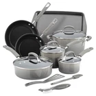 Rachael Ray Brights Nonstick Cookware Pots And Pans Set, 14 Piece, Sea Salt ... New. Price: $188.90.
