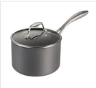Tramontina Sauce Pan 3QT Hard-anodized Aluminum Nonstick Covered Glass 350F Oven New. Price: $39.95.