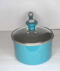 Rachael Ray Cookware Teal 7 Inch 2 Qt Pot Non Stick Used. Price: $14.99.