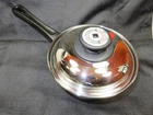 Maxam Steam Control 9 Element Stainless Steel Saucepan 1-1/2 Qt Vented Lid Used. Price: $45.00.