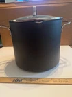 Sale New Calphalon Classic Hard Anodized Nonstick 8-QT Stock Pot /strainer Lid. Price: $49.00.