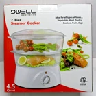 Dwell Appliance 2 Tier Steamer Cooker 4.5 Quart Dishwasher Safe New. Price: $30.56.
