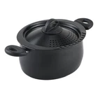 Bialetti 5.5 Quart Oval Nonstick Aluminum Pasta Cooking Pot With Strainer Lid New. Price: $52.89.