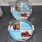 Cuisinart 9" Chefs Classic Nonstick Bakeware Round Cake Pan AMB-9RCK Lot Of 2 New. Price: $29.95.