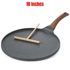 Sensarte Nonstick Crepe Pan, Swiss Granite Coating Dosa Skillet Tawa 10-INC New. Price: $38.29.