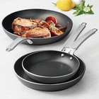 Tramontina Gourmet Selection 3 Piece Set Nonstick Saute Pans (8'', 10'',12") New. Price: $59.95.