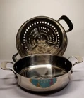 Nuwave 3.5 Qt Pot Precision Induction Cookware & Strainer 32003BL Stainless Used. Price: $14.99.