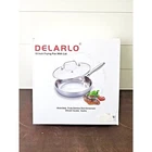 Delarlo 10 Inch Frying Pan With Lid Tri Ply Stainless Steel Cookware New. Price: $28.49.