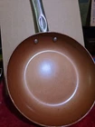 Chef Inch Pancopper 8" Nonstick Frying Skillet Induction Ready Used. Price: $18.00.