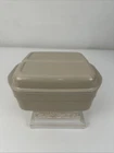Vtg Anchor Hocking Microware PM481-T1 Dish/container W/ Divided Lid Made Usa Used. Price: $12.31.