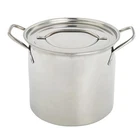 Mcsunley 607 Prep Stainless Steel Cooking Multi Use Stockpot 12 Quart New. Price: $34.98.