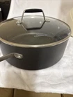 Calphalon Select Hard Anodized Nonstick 5-QUART Stock Pot W/ Lid PD8785 Used. Price: $36.99.