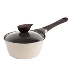Neoflam 1.9QT Saucepan Butter Warmer Milk Pot Ecolon Healthy Ceramic Nonstick New. Price: $59.36.