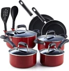 Home 2601 Stay Cool Handle Pattern 12-PIECE Nonstick Cookware Set, Marble New. Price: $199.99.