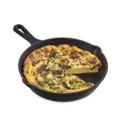 Dash Zakarian 9.5" Nonstick Cast Iron Skillet Pour Spouts Searing Baking New. Price: $86.27.