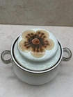 Denby Langley Westbury Individual Lidded Casserole Dish Hand Painted England Used. Price: $20.40.