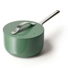 Caraway Nonstick Ceramic Sauce Pan With Lid (3 Qt) - Toxic, Qt, Sage New. Price: $211.99.