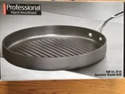 Tools The Trade Professional Hard Anodized Nonstick 12" Round Grill Pan. New. Price: $44.99.