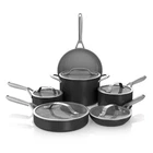 Ninja Ceramic Pro Piece Non Stick Cookware Set Glass Lids Black CW39011BK New. Price: $557.99.