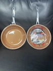 New Set Of 2 Gotham Steel 9.5 Super Non Stick Frying Pans Titanium Ceramic. Price: $45.00.