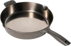 Un-seasoned Modern Heirloom Mirror Polished Cast Iron Skillet Pan 12" (2.7" Wall New. Price: $139.11.