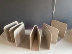 Caraway Magnetic Pan & Pot Lid Holders Set Of 4 + Wall Beige Kitchen Organizer Used. Price: $44.99.