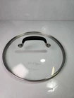 Simply Calphalon Tempered Glass Stock Pot Skillet Lid Rubber Metal Handle 9" Euc Used. Price: $17.99.