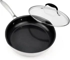 Avacraft Ceramic Nonstick Frying With Lid, Egg Pan, Skillet New. Price: $95.95.