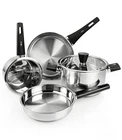 Meythway Stainless Steel Pots And Pans Set Non Toxic, 6PCS Kitchen Cookware S... New. Price: $65.16.