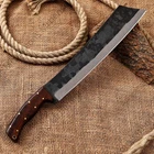 Carbon Steel Machete Full Tang Thick Sharp Blade Wood Handle Sheath 16.25 Usa. New. Price: $94.00.