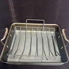 Calphalon Contemporary #1805 Hard Anodized Nonstick 16-INCH Roasting Pan & Rack Used. Price: $39.95.
