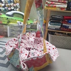 Handmade Draw String Pioneer Woman Fabric Insulated Casserole / Cook Pot Tote New. Price: $35.00.