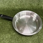 Lifetime T304 Cc Stainless Skillet 10" Waterless Cookware Pan No Lid Used. Price: $32.99.