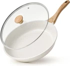 Sensarte Nonstick Ceramic Frying Pan With Lid 8/9.5/10/11/12.5 Inch Omelet New. Price: $38.80.