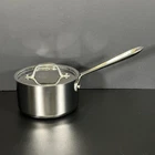 All Clad Metalcrafters Stainless 1.5 Quart Sauce Pan Cook Pot Lid Nwot New. Price: $89.99.