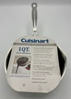 Cuisinart Saucier Pour Pan Qt Stainless Steel Model 735-160P No Lid New. Price: $22.95.