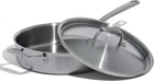 Professional 3.5 Quart Stainless Steel Saute Pan - Induction Ready, Italy Made New. Price: $331.99.
