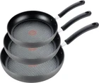 T-fal Ultimate Hard Anodized Nonstick Fry Pan Set 3 Piece: 8, 10.25, & 12 Inch, New. Price: $141.30.