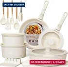 Astercook 21 Pcs Pots And Pans Set Non Stick, Ceramic Cookware Detachable New. Price: $101.23.
